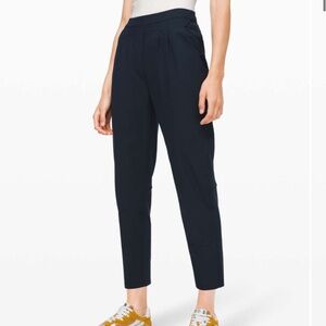 Lululemon Essential High-Rise Trouser Navy Blue Size 12